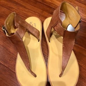 Kork-Ease Leather Thong Sandal